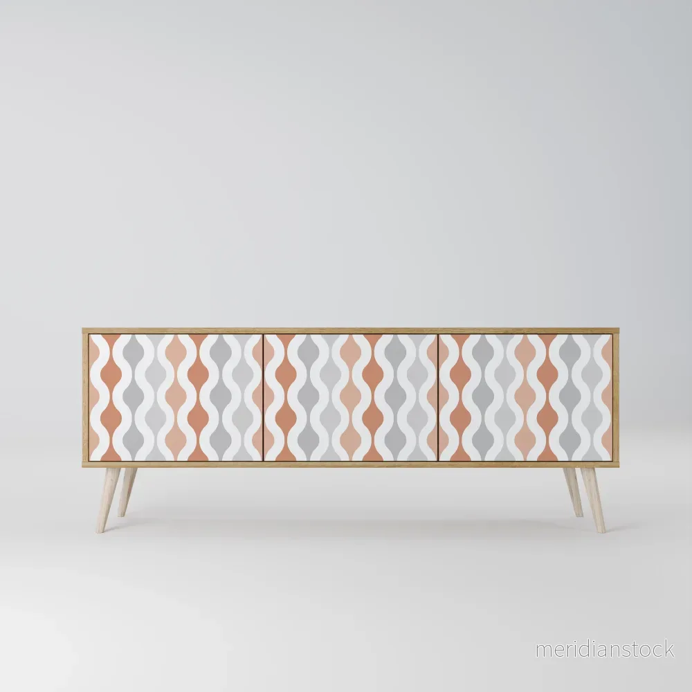 HAZY NOSTALGIA TV-bänk med 3 dörrar - Bild 2
