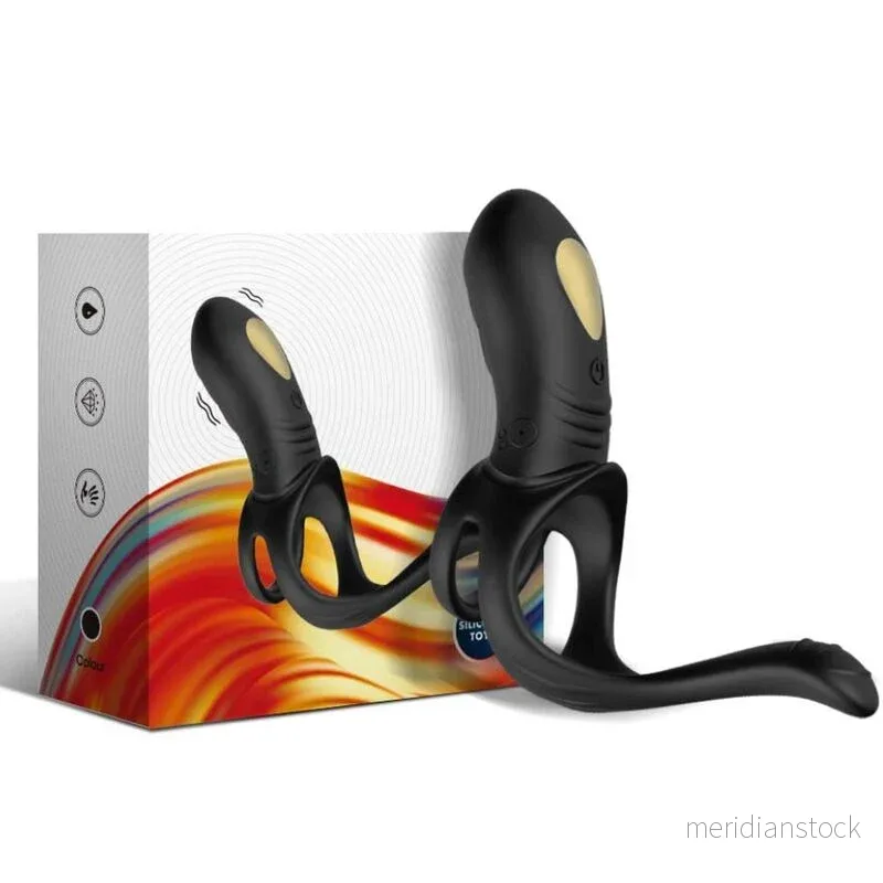 ARMONY - JOY JUMPER RING VIBRATOR FOR COUPLES & ANAL PLUG BLACK - Bild 3
