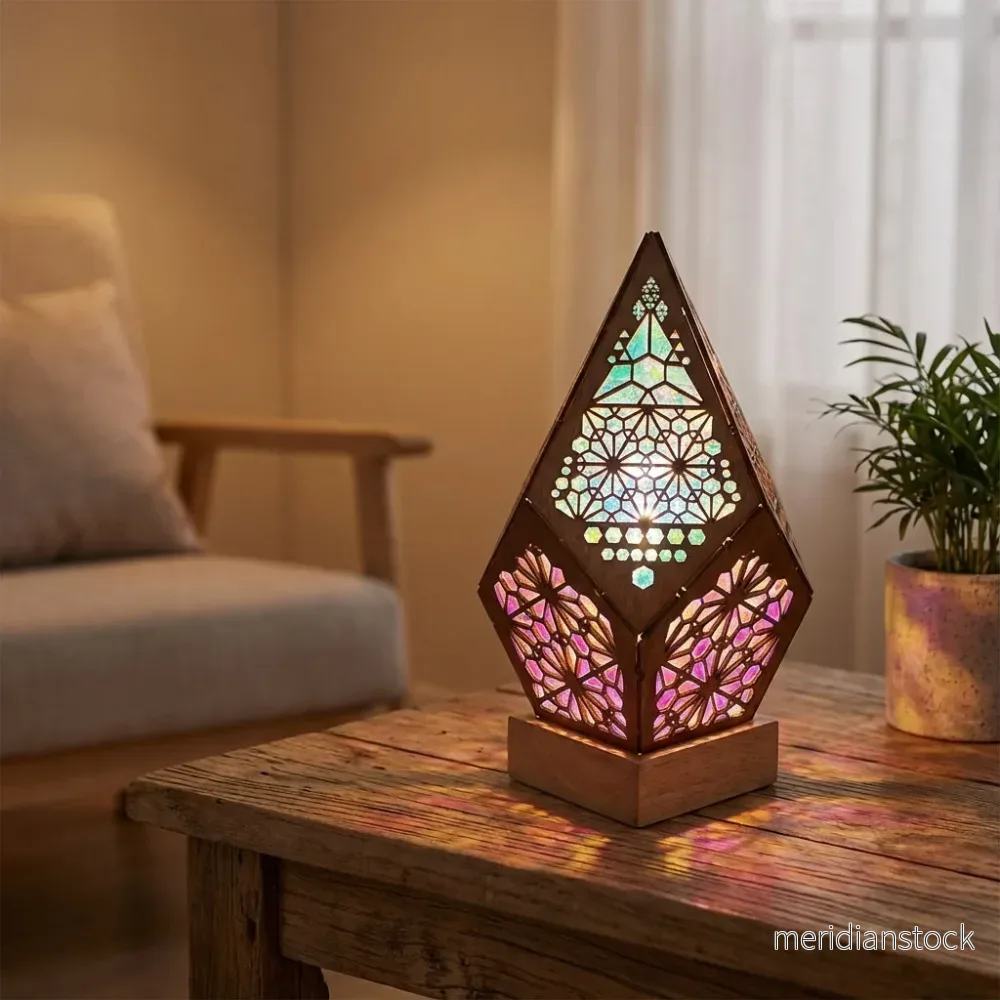 Färgskiftande bordslampa – Chromisca