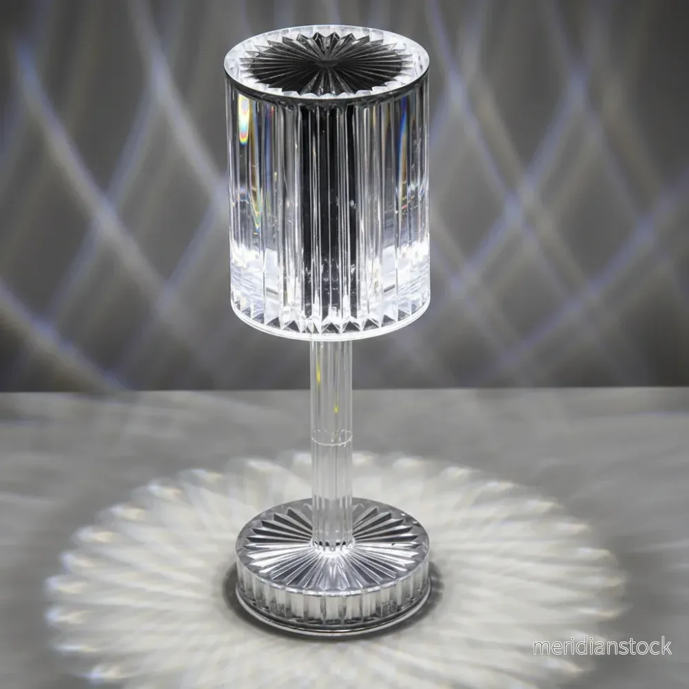 Dimbar kristallbordslampa - Crystalique - Bild 3
