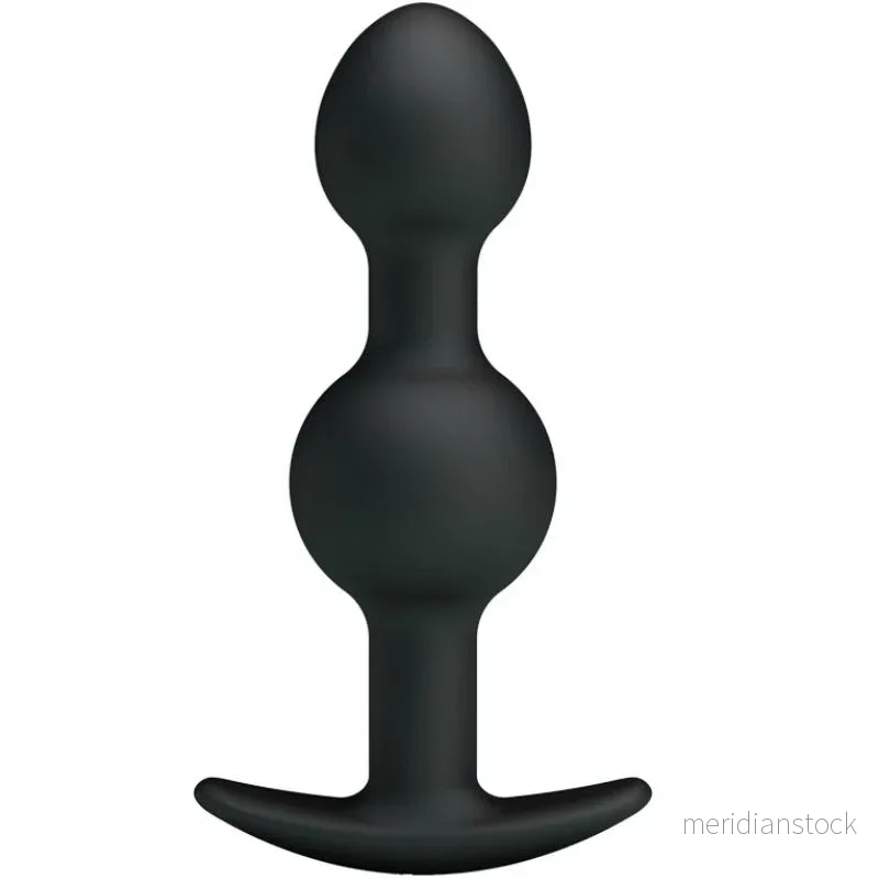 PRETTY LOVE - SPECIAL STIMULATION SILICONE ANAL BALLS 10.3 CM BLACK - Bild 3