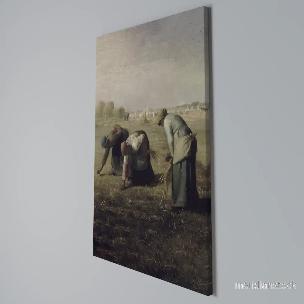 THE GLEANERS Vertical Canvas Print - Bild 3