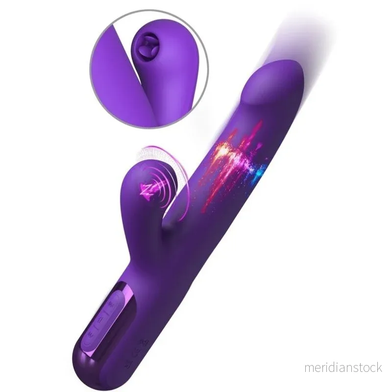 FANTASY FOR HER - SUPER SONIX THRUSTER RABBIT VIBRATOR PURPLE - Bild 2