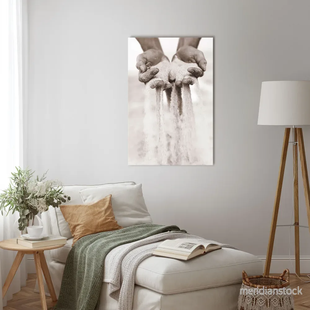 HANDS OF FATE Vertical Canvas Print - Bild 2