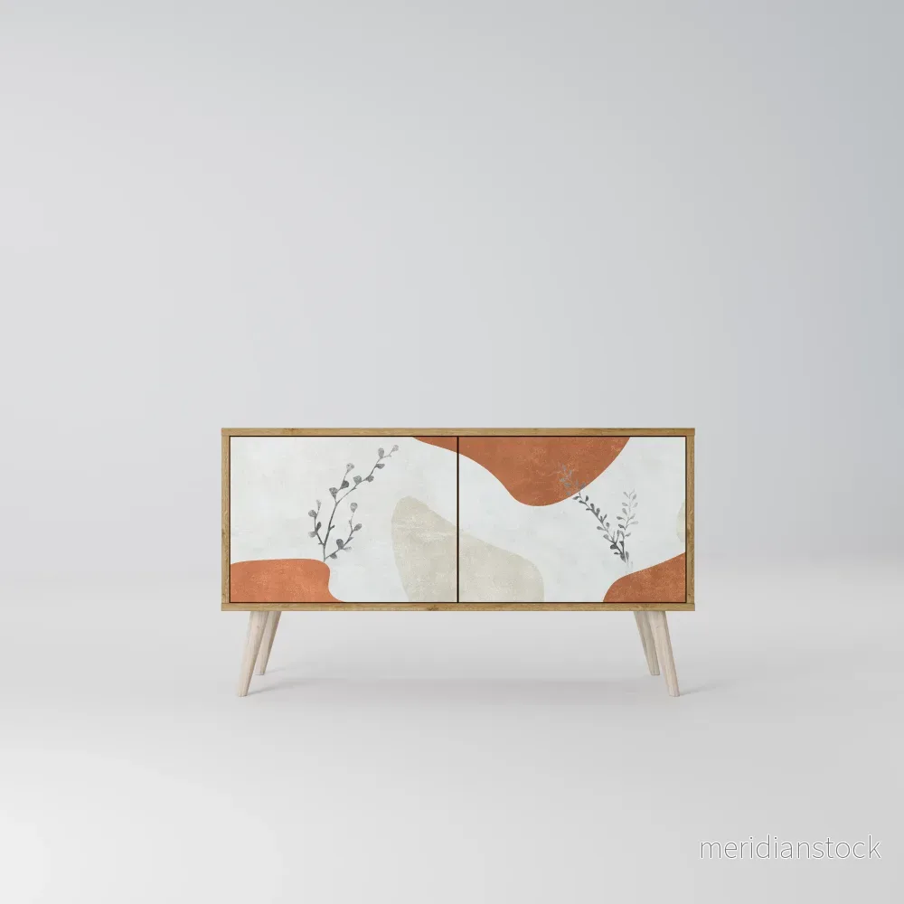 TRANQUIL TWIG Kompakt TV-bänk med 2 dörrar - Bild 2