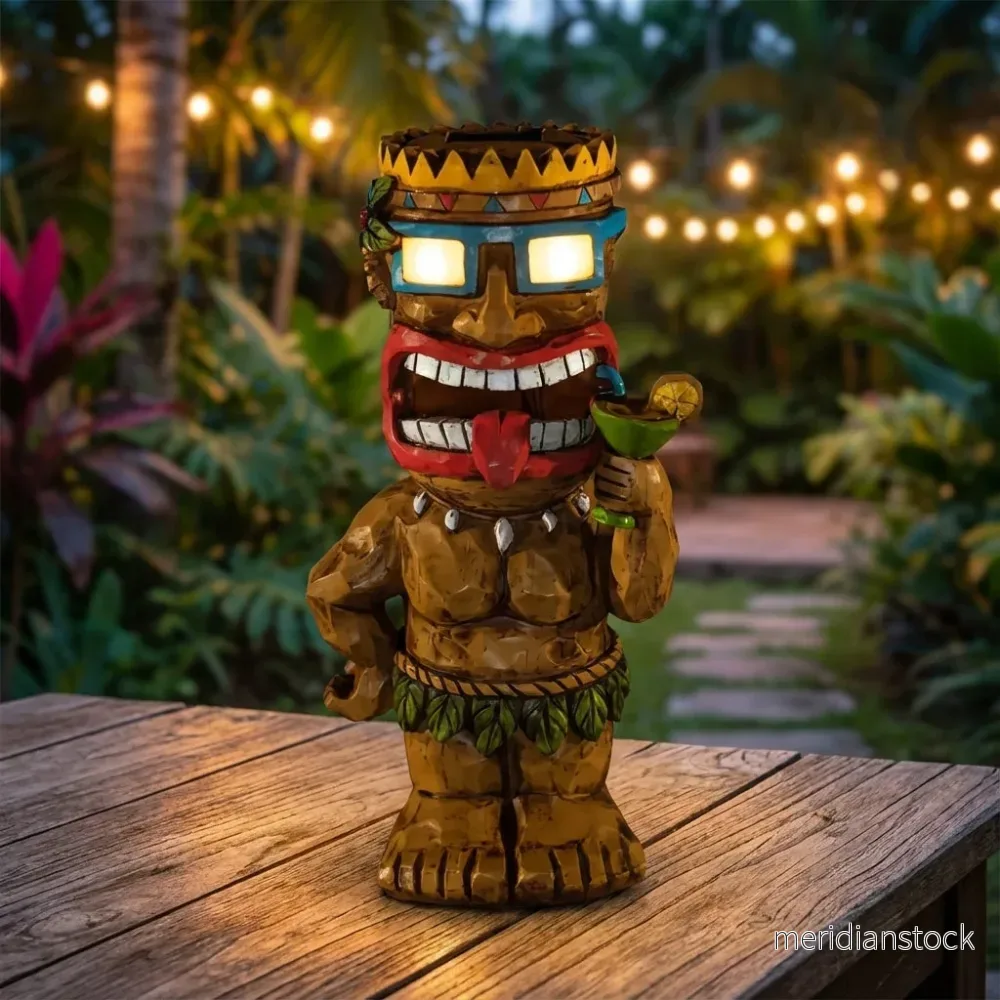 Tiki-inspirerad sidospegel – LuminTiki