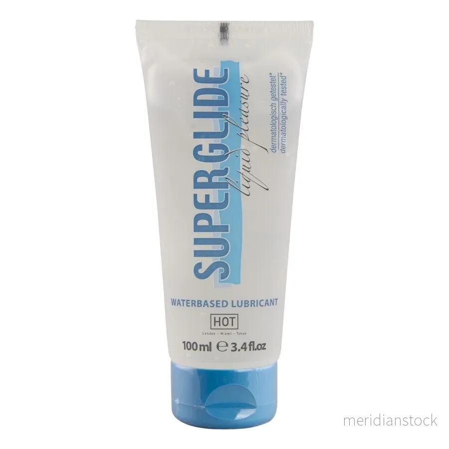 HOT - SUPERGLIDE LIQUID PLEASURE WATERBASED LUBRICANT 100 ML