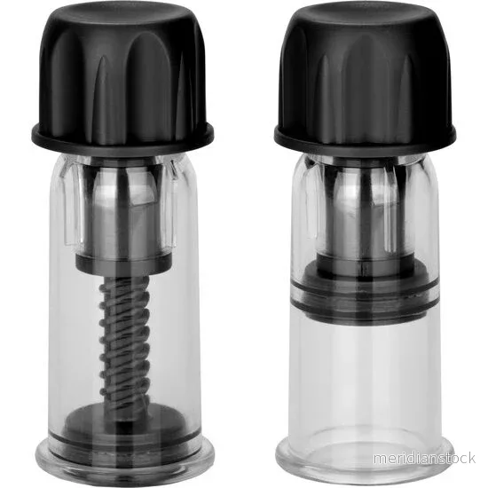 CALEXOTICS - COLT SUCTION CUPS WITH STIMULATING WAVES FOR THE NIPPLE, BLACK - Bild 3