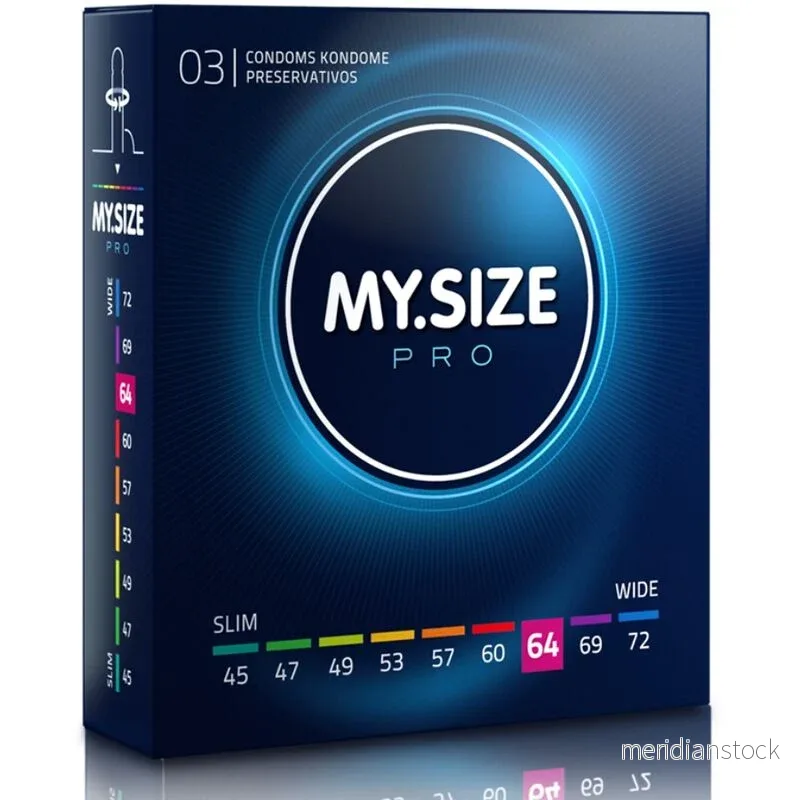 MY SIZE - PRO CONDOMS 64 MM 3 UNITS