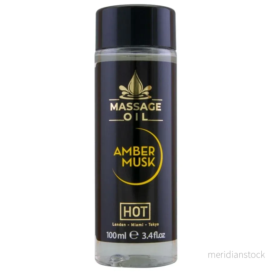 HOT - MASSAGE OIL AMBER & MUSK 100 ML
