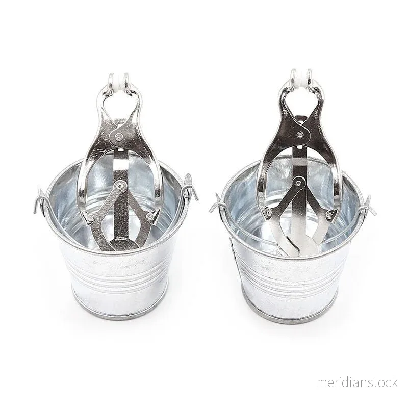 OHMAMA FETISH NIPPLE CLAMPS WITH BUCKETS - Bild 3