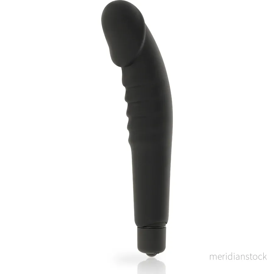 DOLCE VITA - REALISTIC PLEASURE BLACK SILICONE - Bild 3