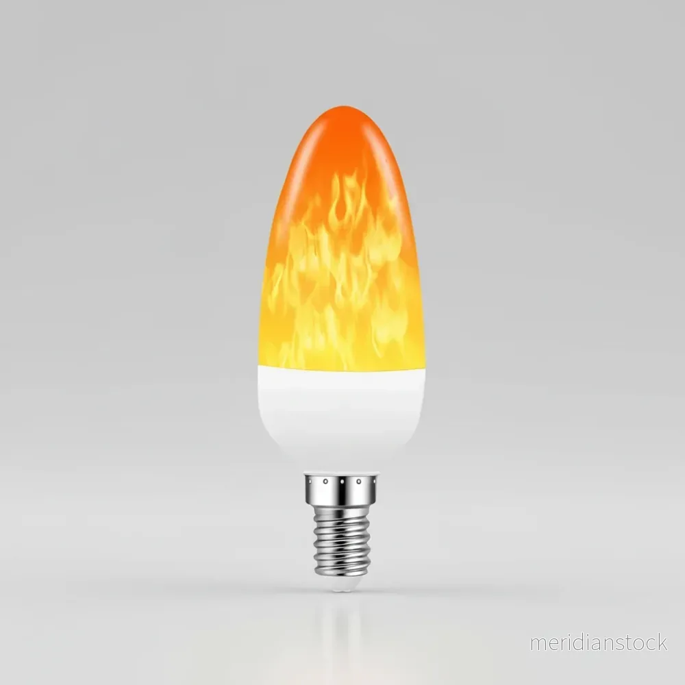 LED-ljusflammande effektlampa - Candleon - Bild 2