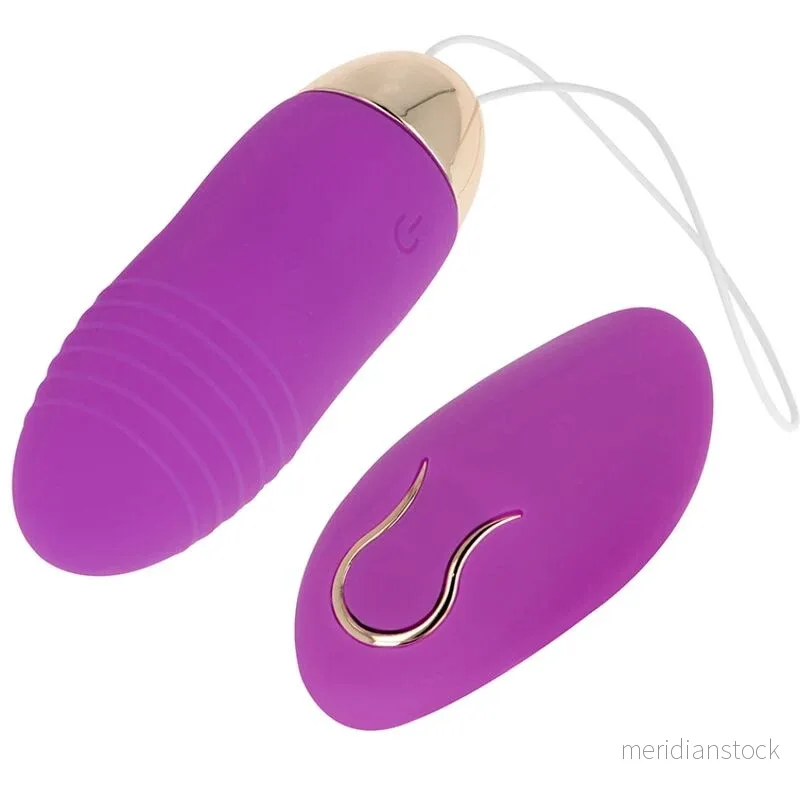 OHMAMA - REMOTE CONTROL VIBRATING EGG 10 SPEEDS PURPLE - Bild 2