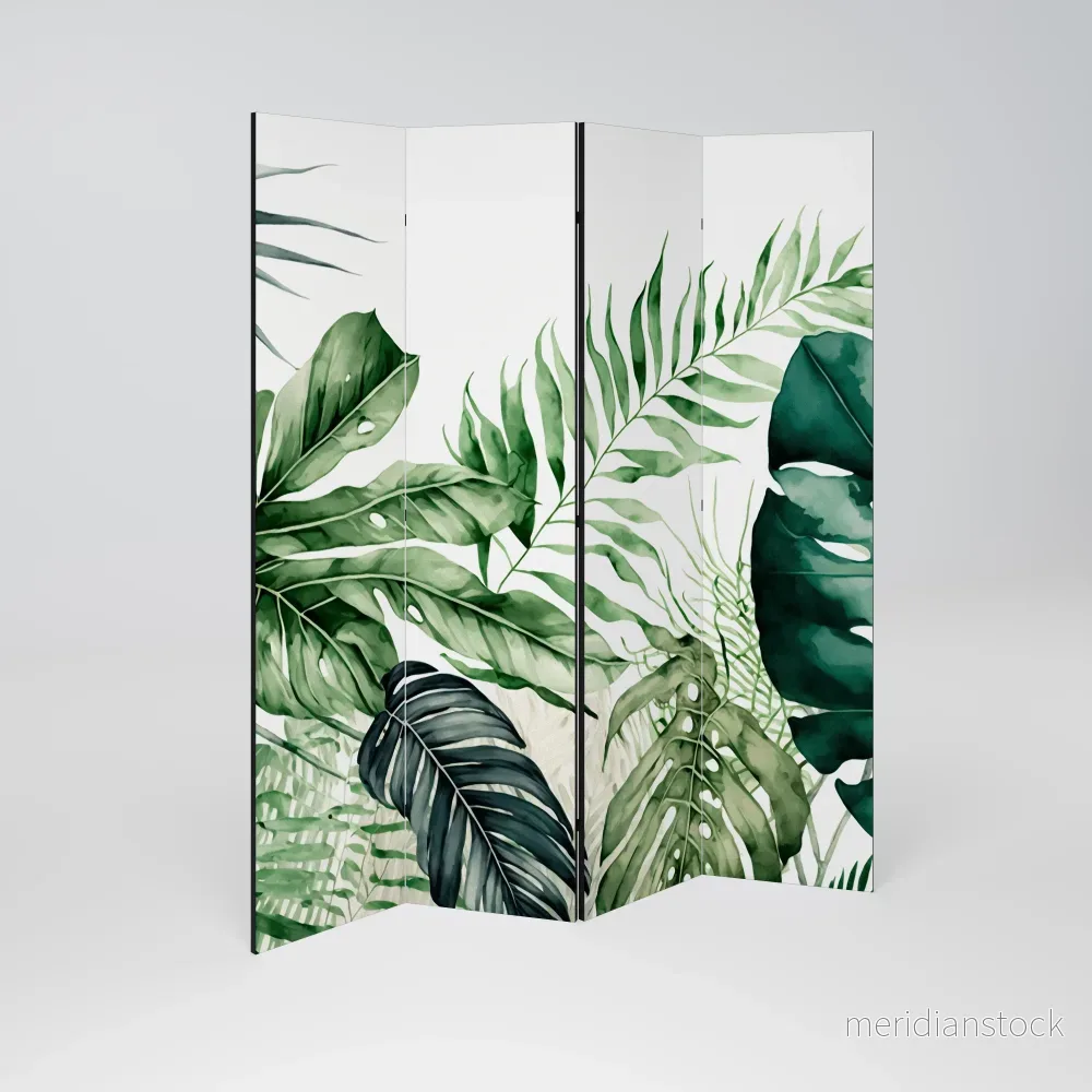 MONSTERA DREAM Rumsavdelare 4 paneler - Bild 2