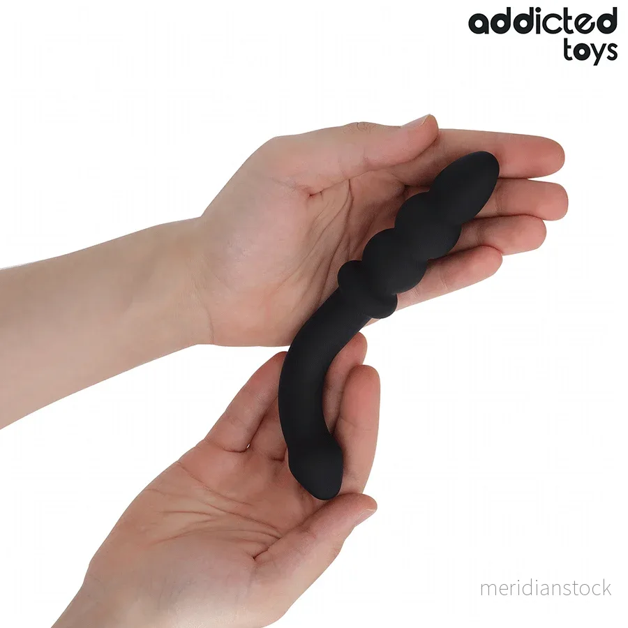 ADDICTED TOYS - DOUBLE ANAL MASSAGER SILICONE 16.5 CM - Bild 2