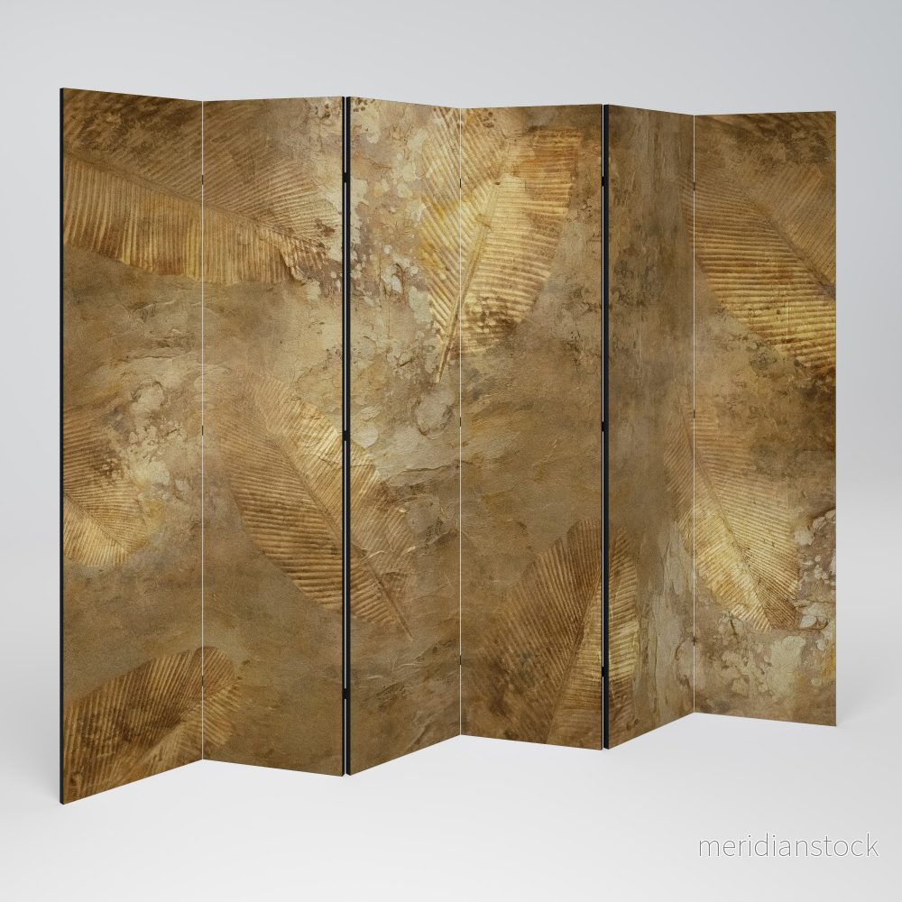 GILDED LEAF CASCADE Rumsavdelare 6 paneler GILDED LEAF CASCADE Rumsavdelare 6 paneler