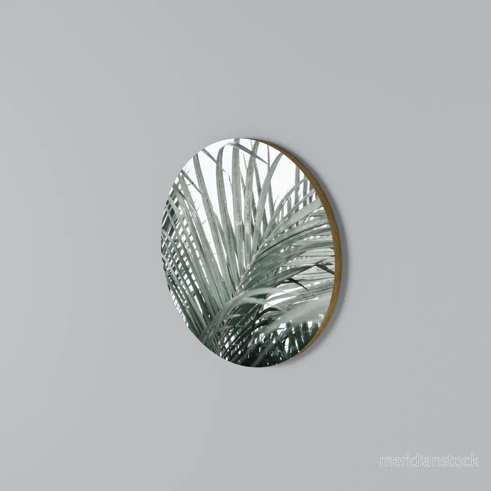 PALM WHISPERS Rund väggdekor - Bild 3