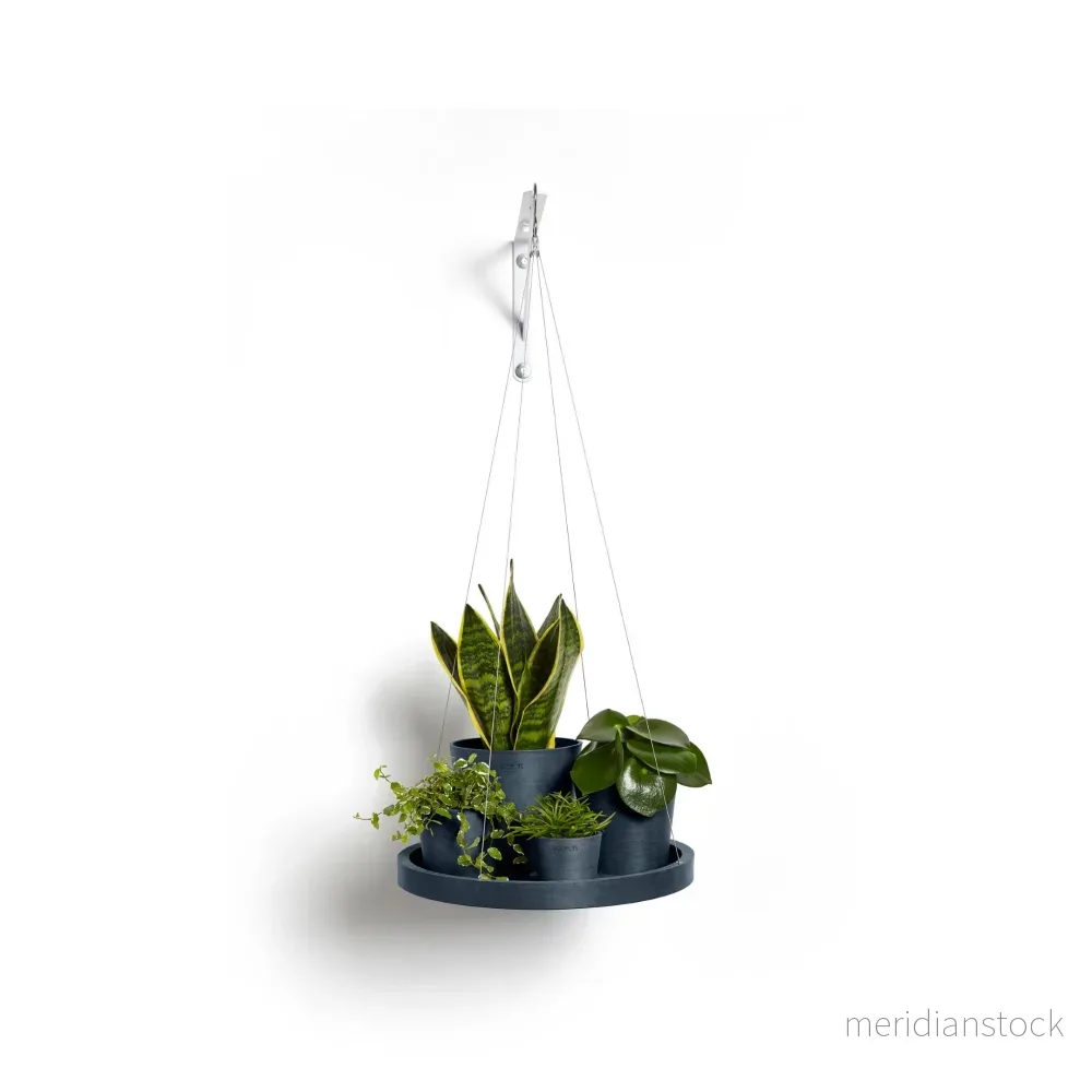 Krukfat hängbar 36cm mörkblå