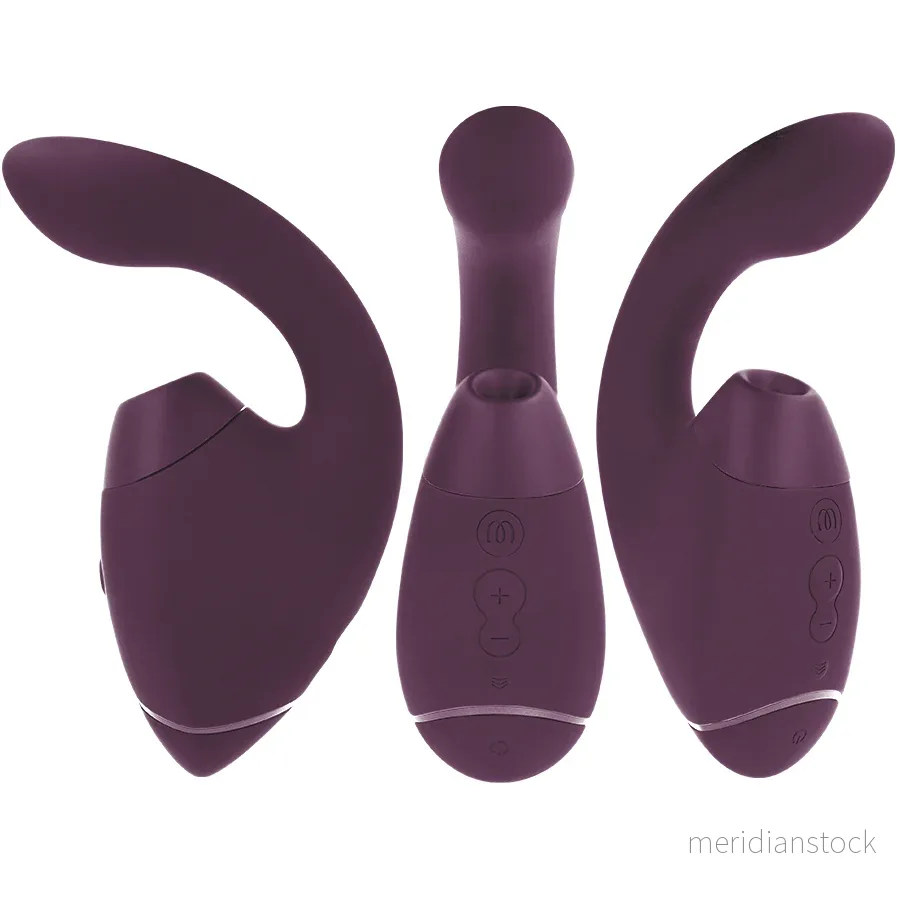 WOMANIZER - DUO NEXT DUAL CLITORAL & G-SPOT STIMULATOR DARK PURPLE - Bild 2