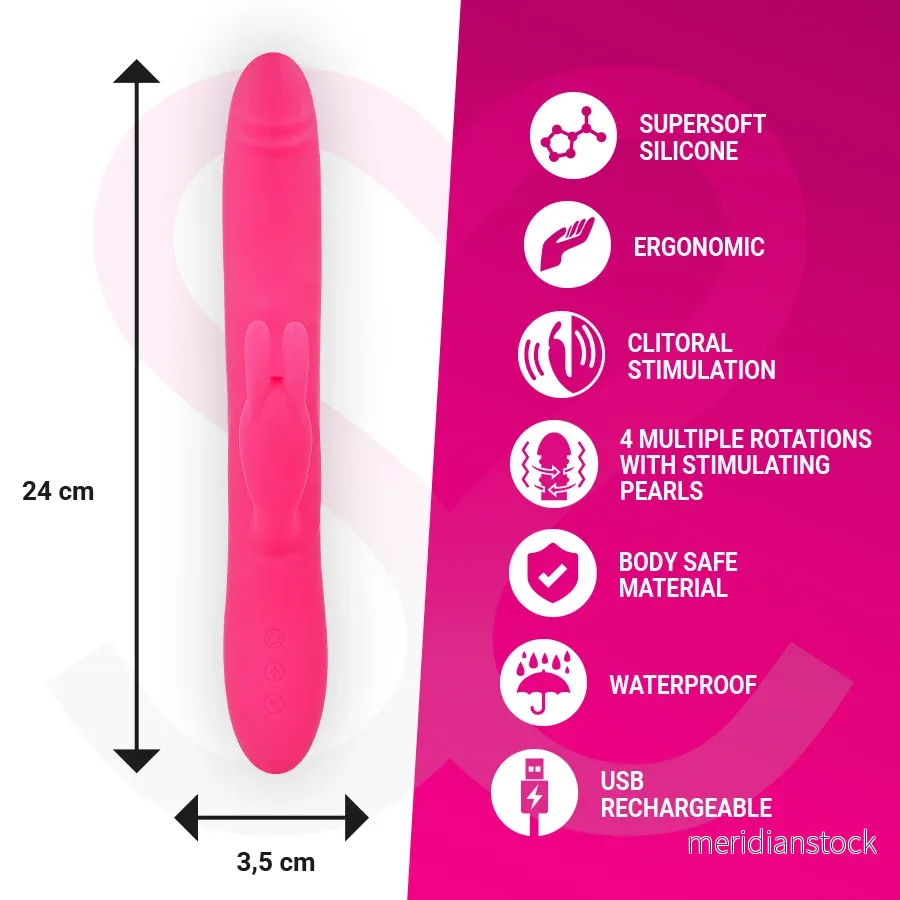 MORESSA - SOMER PREMIUM VIBRATOR WITH MULTIPLE ROTATION - Bild 3