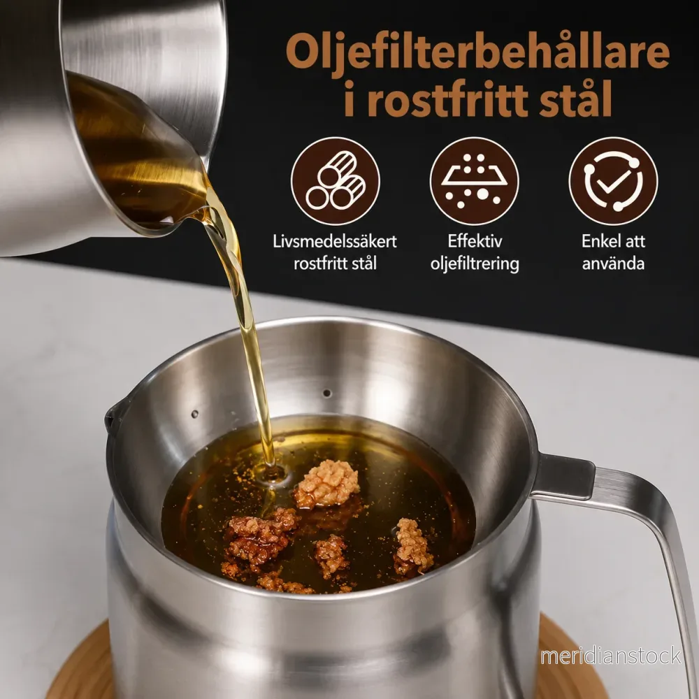 OljeSmart™ – Filtrera, förvara och fritera smartare - Bild 2
