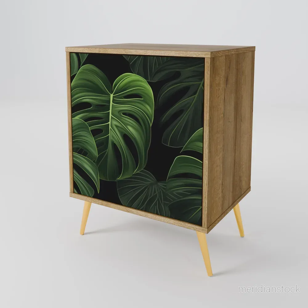 INFINITE MONSTERA Skänk med en dörr - Bild 3