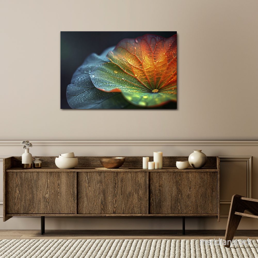 ECHOES OF RAIN Horizontal Canvas Print - Bild 2