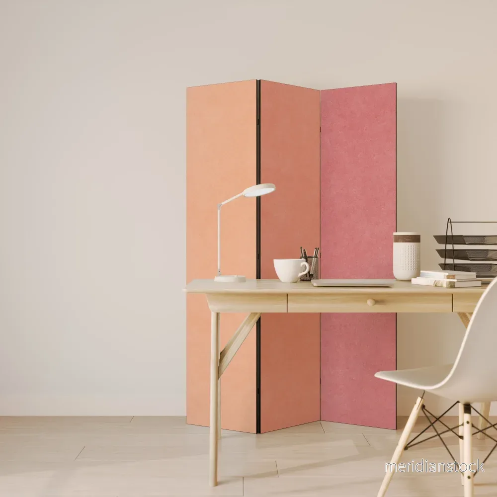 SMELLS LIKE PINK SPIRIT Dekorativ rumsavdelare – 3 paneler - Bild 3