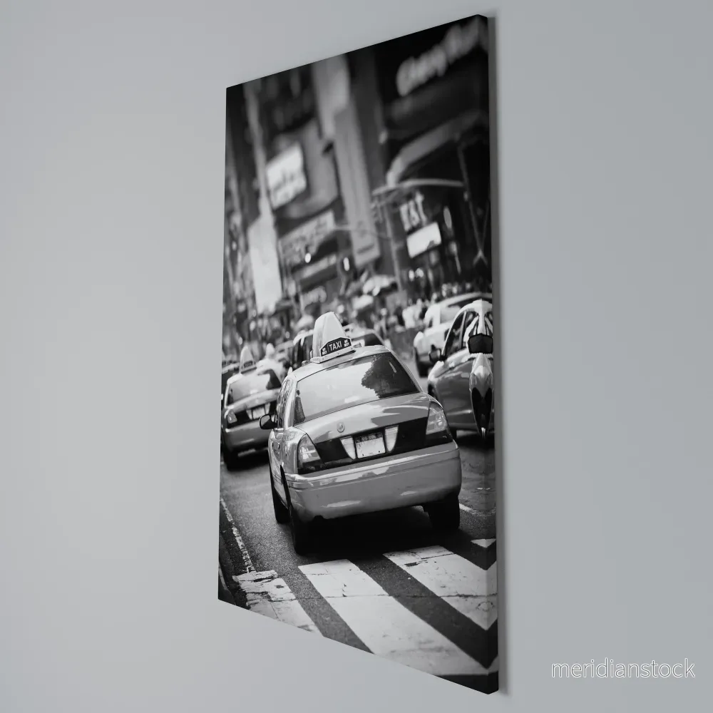 TIMELESS TAXI TALES Vertical Canvas Print - Bild 3