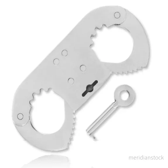 METAL HARD - THUMB CUFF METAL FINGER HANDCUFFS - Bild 2