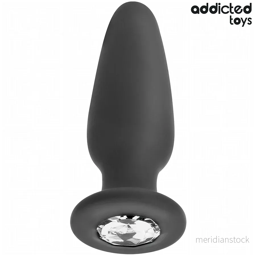 ADDICTED TOYS - ANAL PLUG WITH JEWEL SILICONE SIZE S 8.8 CM - Bild 2