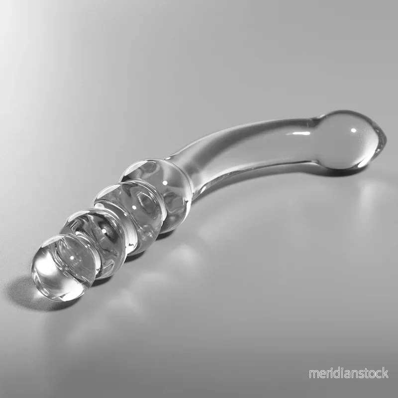 NEBULA SERIES BY IBIZA - MODEL 14 DILDO BOROSILICATE GLASS CLEAR 18.5 CM -O- 3 CM - Bild 3