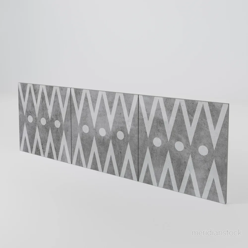 SHARP EDGES Luckset med 3 dörrar till sideboard - Bild 2