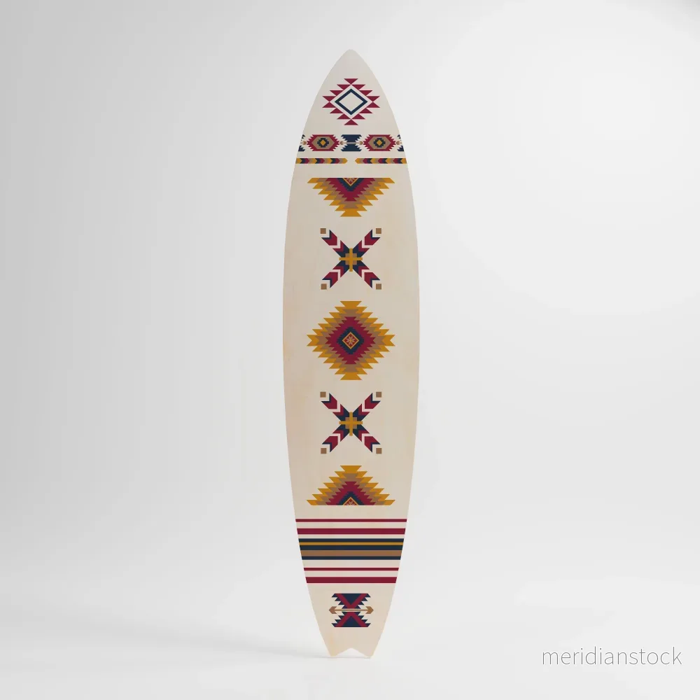 ETHNIC TEASER Dekorativ Surfbräda ETHNIC TEASER Dekorativ Surfbräda