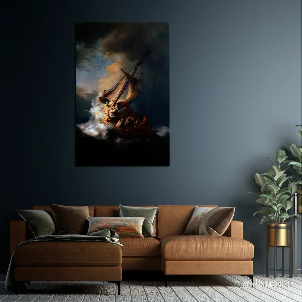 STORM OF HEROES Vertical Canvas Print
