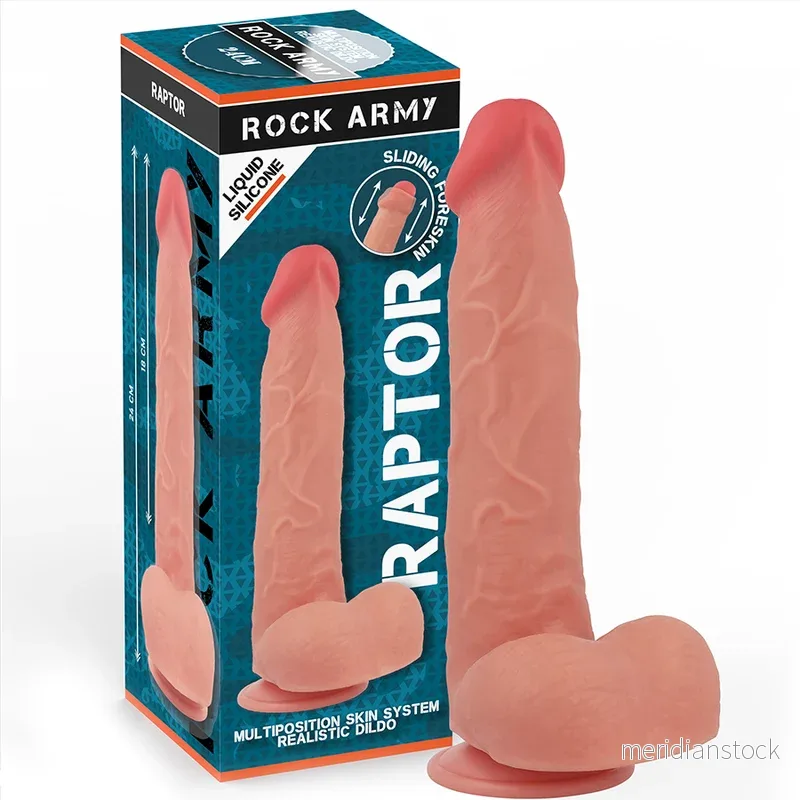 ROCKARMY - LIQUID SILICONE RAPTOR 24 CM -O- 4.4 CM - Bild 2