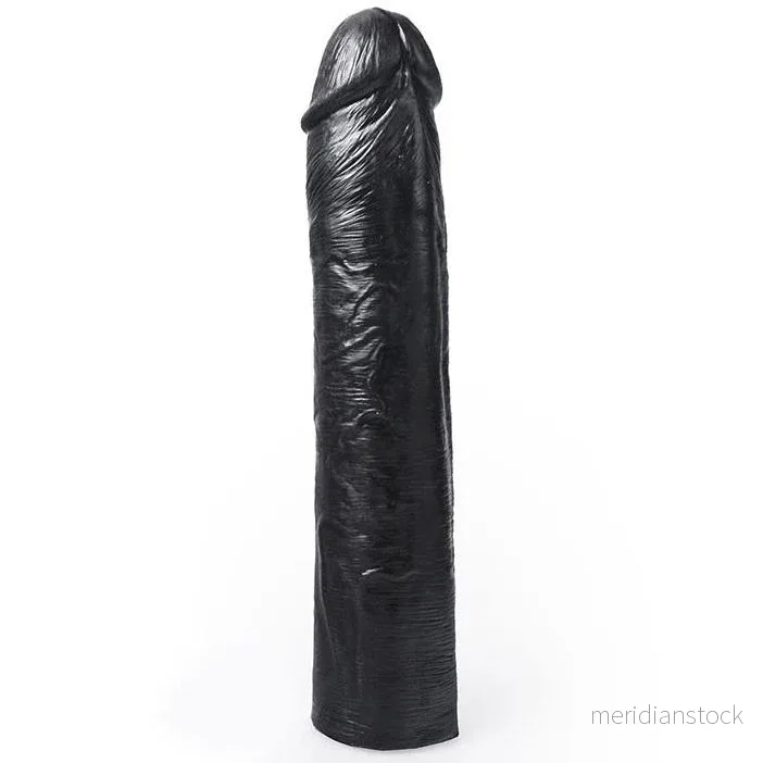 HUNG SYSTEM - REALISTIC DILDO BLACK COLOR BENNY 25.5 CM
