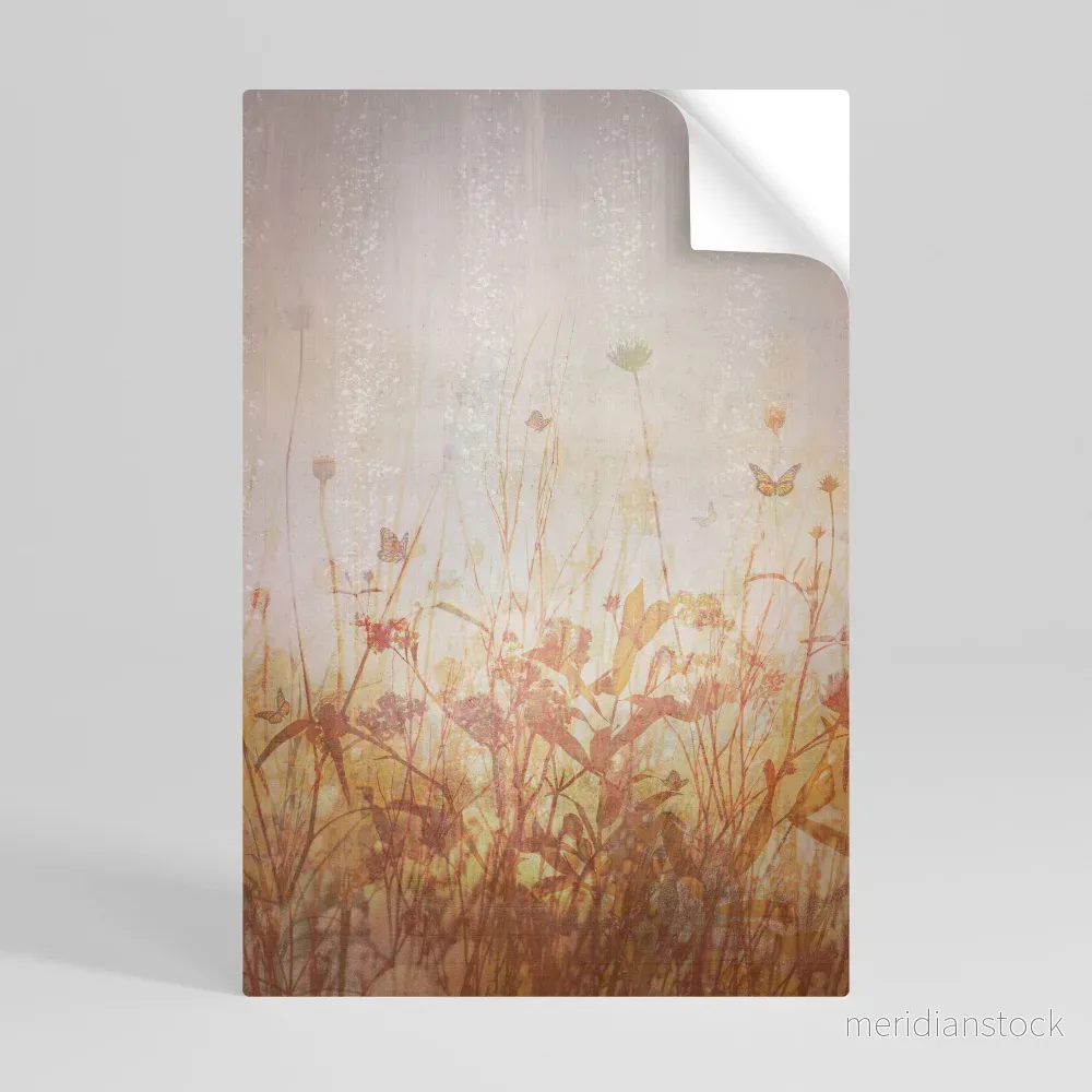MEADOW BUTTERFLIES Självhäftande Vertikal Poster - Bild 3