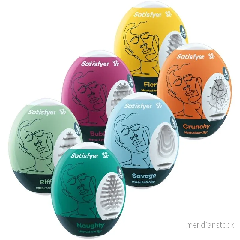 SATISFYER - MASTURBATOR EGGS 6 UNITS SET - Bild 2