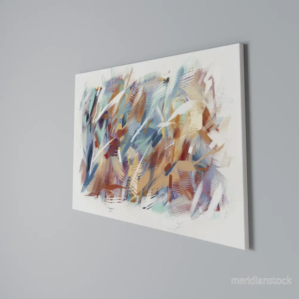 DREAMLIKE PALETTE Horizontal Canvas Print - Bild 3