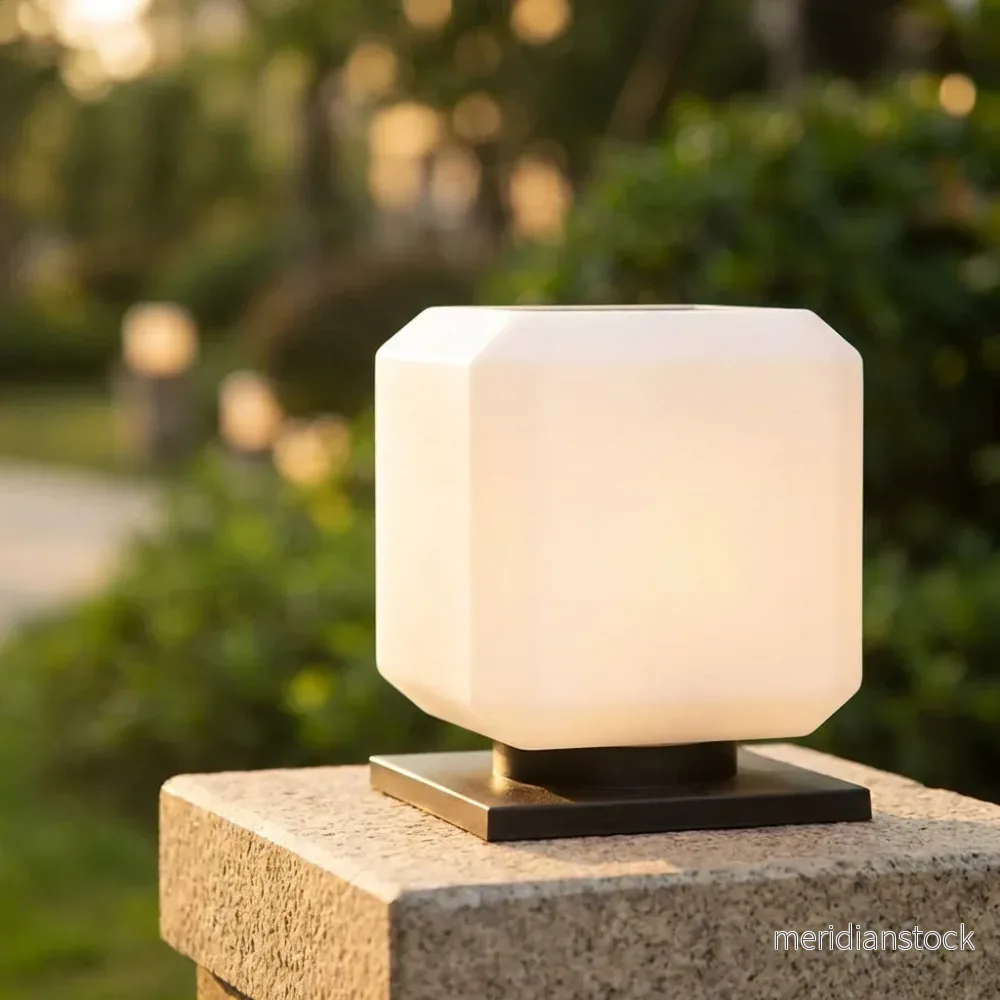 Kompakt kubformad utomhusarmatur – Lumiqube