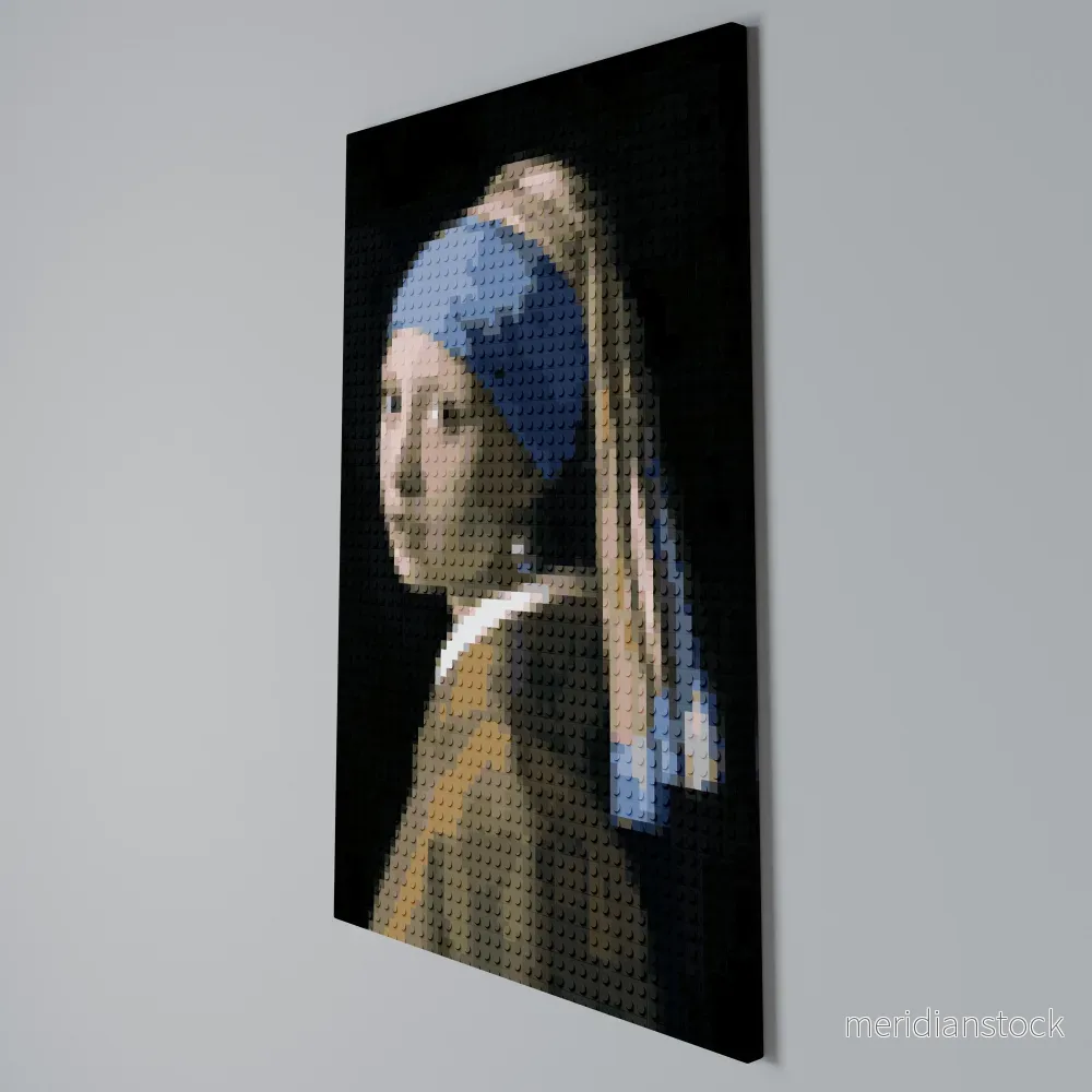 STRUCTURAL MASTERPIECE Vertical Canvas Print - Bild 3