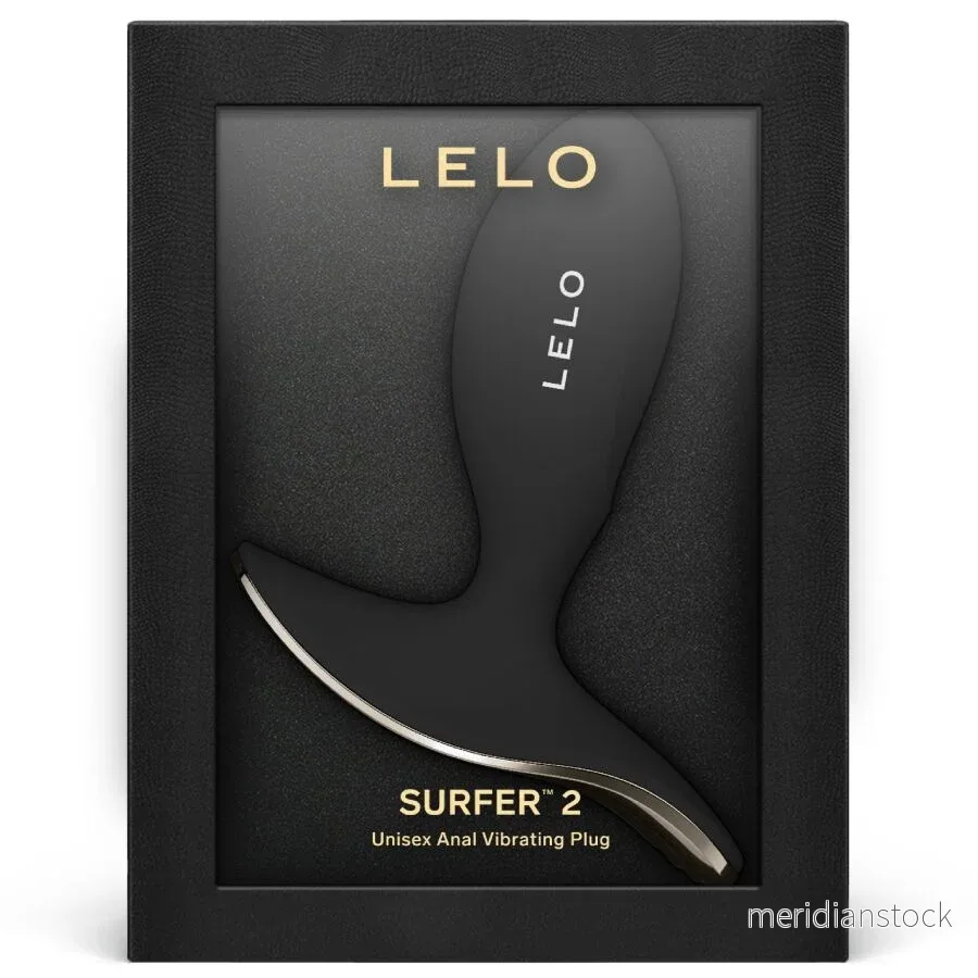 LELO - SURFER 2 UNISEX ANAL VIBRATING PLUG BLACK - Bild 3